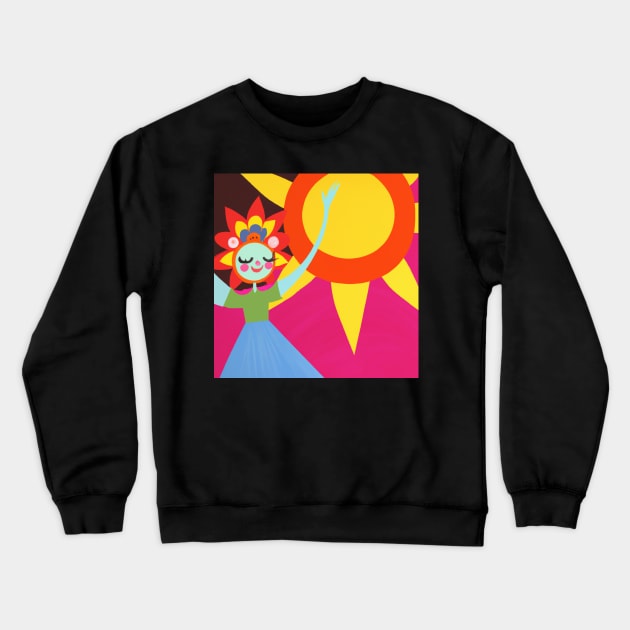 Here Comes the Sun Crewneck Sweatshirt by Prints Charming